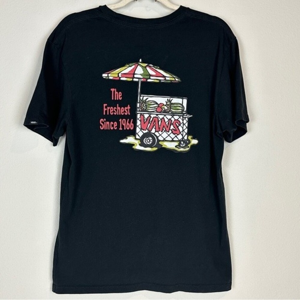 Vans The Freshest since 1966 Black Graphic T-shirt M - Picture 4 of 7